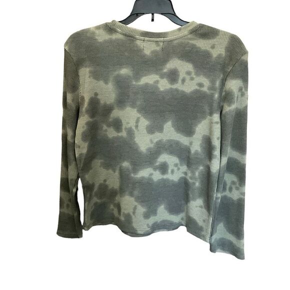 RDI Top Shirt Pullover Camouflage Crew Neck Green Light Green Women Size Small - Picture 2 of 9